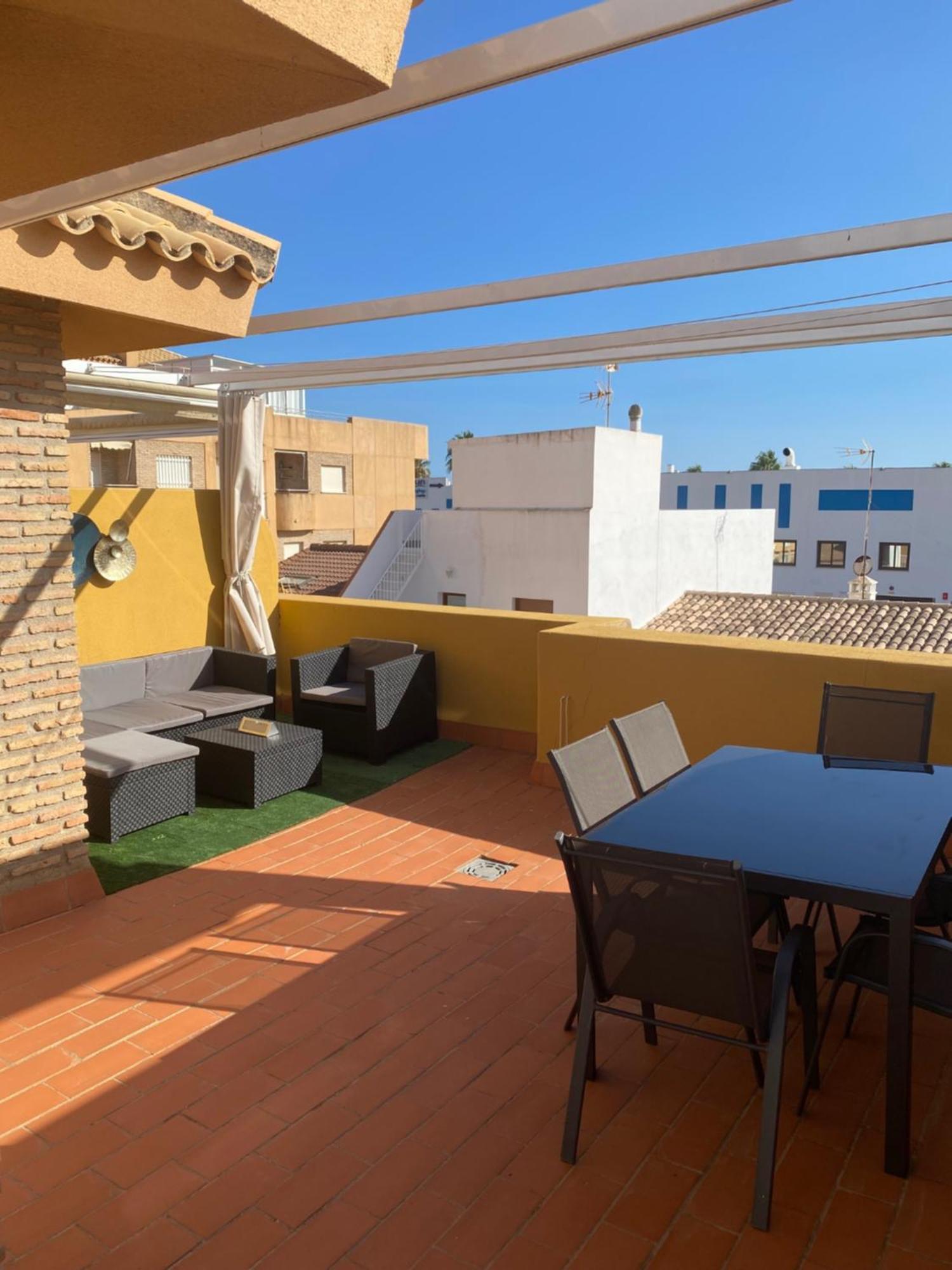 Atico Duplex 2 Linea De Playa En Appartement La Antilla