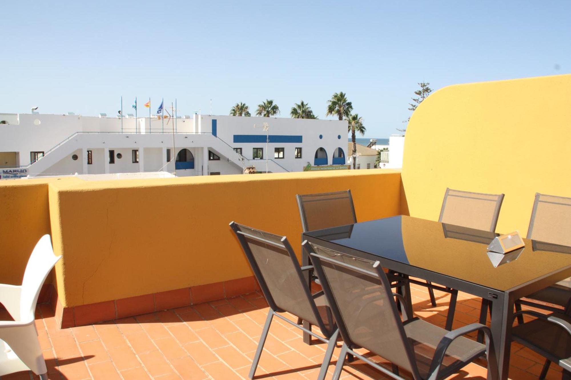Atico Duplex 2 Linea De Playa En La Antilla